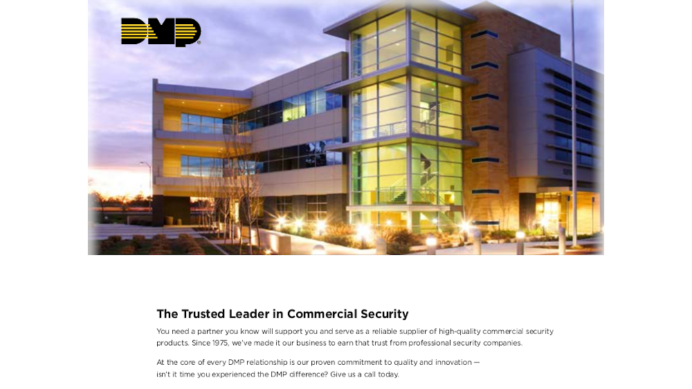 Commercial and Residential Security from DMP